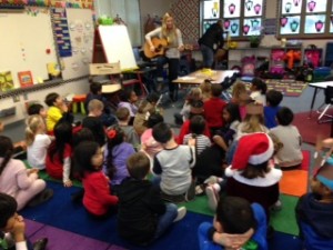 Christmas sing a long with Mrs. Elmore!